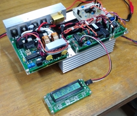 バッテリー式電源インバータ装置