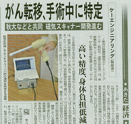 高感度磁気プローブの開発